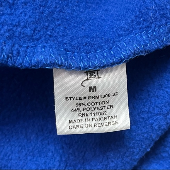 ED HARDY ROYAL BLUE BLONDE HAIR FLOWERS SKULL TATTOO SWEATSHIRT HOODIE SWEATER - Picture 7 of 8